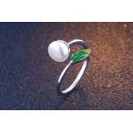 Yahoo! Yahoo!ショッピング(ヤフー ショッピング)指輪 silver925 淡水パール リーフモチーフ リング