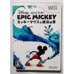  б/у Wii soft [ Disney e pick Mickey ~ Mickey Mouse . магия. кисть ~ ]