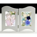 新盆 初盆 プリザーブドフラワー 仏花 御供 お供え花 お供え花 写真立て ブリザードフラワー 仏壇用  法事 アレンジメント フラワーギフト【フォトフレーム】