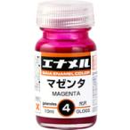 ガイアノーツ 74014 ガイアエナメルカラー GE-04 マゼンタ 光沢 10ml