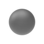  Haikyu!! детали MGNB-B50 Neo Jim магнит мяч type черный диаметр 5.0mm(10 штук )