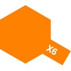  Tamiya 80006 Tamiya цвет эмаль краска X-6 orange 10ml