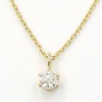 K18 天然ダイヤ 0.13ctプチネックレスTypeAA