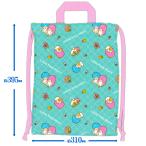 napsak Little Twin Stars девочка симпатичный стеганый napsak герой ученик начальной школы входить . входить . подготовка новый . период новый жизнь CKE6-TS