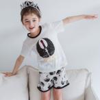  Kids пижама Корея ребенок одежда ребенок одежда унисекс салон одежда черный s one 100cm 110cm 120cm 130cm 140cm