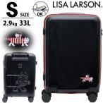  Lisa la-son чемодан S размер машина внутри принесенный возможность молния модель Северная Европа Lisa la-sonHAP2287-49 1 год с гарантией 
