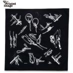 プリンティッドイメージ ネイチャープリントバンダナ ノッツ The Printed Image