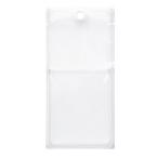 saki(SAKI) настенный карман проспект карман прозрачный × прозрачный сделано в Японии W-478