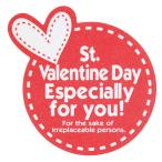  подарок наклейка Valentine tei стежок (100 листов ) SV-19S