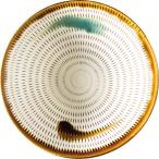 山下工芸 中皿 飴縁打掛 φ12×H3cm 小