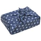 [ Astro ] furoshiki эко-сумка большой размер примерно 100×100cm темно-синий лен. лист рисунок полиэстер ... чистый 821-74 большой 
