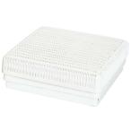 ... сделано в Японии pikni Kett KS (F-S) 22.5×22.5×4.5cm белый 