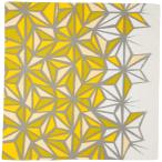 mu. прекрасный furoshiki ....70cm современный девушка лен. лист зеленый зеленый сделано в Японии 20452-205