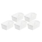 inomata химия (Inomata-k) место хранения корзина windy 515 широкий 5 штук комплект белый сделано в Японии канцелярские принадлежности документы регулировка целый . корзина прачечная 