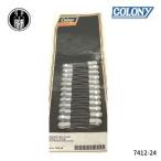  коромысло покрытие винт комплект e- темно синий Harley Davidson panhead ROCKER ARM COVER SCREW KIT ( ACORN ) 7412-24 Colonykoro колено 