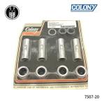 リプロ アッパー プッシュロッド カバー キット クローム ハーレー 1957-85年 スポーツスター 1948-65年 パンヘッド 7507-20 Colony コロニー