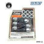  хромированный запирающийся шкафчик box комплект болтов колпак Harley Davidson 1936-47 год Knuckle head двигатель 8440-12 Colonykoro колено 