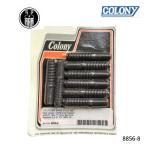 シリンダー ベース スタッド セット ハーレーダビッドソン 1930-77年 ビッグツイン 8856-8 Colony コロニー
