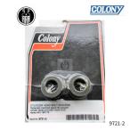 シリンダーヘッド スペーサー ハーレーダビッドソン 1937-73年 45 モデル パーカーライズド 9721-2 Colony コロニー