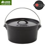 LOGOS（ロゴス）SLダッチオーブン10インチ・ディープ（バッグ付） / 81062229 【ダッチオーブン】