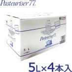 【4本セット】ドーバー パストリーゼ77 5L × 4本  詰め替え用 アルコール製剤 国産 国内製造 除菌 食器 調理器具 殺菌 消毒用アルコール