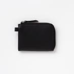 ショッピングミニマリスト L字ファスナーミニ財布　Legato バナナ　ブラック Aasha　ヴィーガン