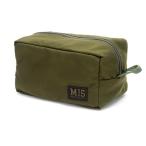 MIS（エムアイエス） MESH TOILETRY BAG - Olive Drab   MADE IN CALIFORNIA