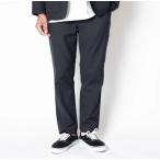 TURN ME ON( Turn mi- on ) хлопок лен oks стрейч укороченные брюки (BLACK) (MENS)M/L/XL размер 