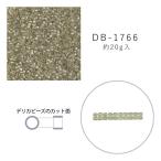 MIYUKI デリカビーズ DB-1766 ピーチ中染 20g メール便/宅配便可 db-1766-20g