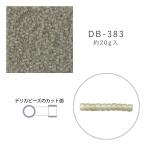 MIYUKI デリカビーズ DB-383 ツヤ消 クリスタル焼付ラスター 20g メール便/宅配便可 db-383-20g