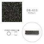 MIYUKI デリカビーズ DB-613 グレー銀引着色 20g メール便/宅配便可 db-613-20g