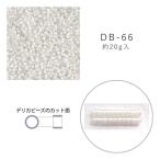 MIYUKI デリカビーズ DB-66 クリスタル中染 20g メール便/宅配便可 db-66-20g