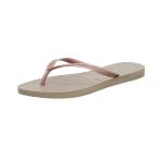 ショッピングhavaianas 【並行輸入品】[ハワイアナス] ビーチサンダル Slim (スリム) ピンクゴールド 23cm Havaianas Slim Women's S