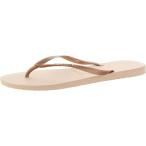 ショッピングhavaianas Havaianas(ハワイアナス) レディース Slim(スリム) ビーチサンダル US サイズ: 11 12 カラー: ピンク  並行輸入品