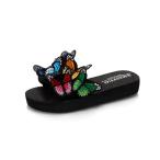 ショッピングhavaianas 【並行輸入品】MIOKE Summer Flat Slide Sandals For Womens Butterfly Platform Lo