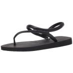ショッピングhavaianas Havaianas レディース フラッシュ アーバン ビーチサンダル, ブラック, 11 12 Havaianas Women's 並行輸入品