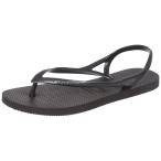 ショッピングhavaianas 【並行輸入品】[ハワイアナス] ストラップサンダル Sunny II (サニー II) ブラック 23cm Havaianas Women's S