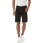 ショッピングLRG 【並行輸入品】LRG Men's Choppa Cargo Denim Jean Shorts, Black, 32