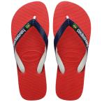 ショッピングhavaianas 【並行輸入品】Havaianas ガールズ キッズ ブラジル ミックス サンダル ルビーレッド ビーチサンダル, ルビーレッド, 9 Toddl