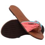 ショッピングhavaianas Havaianas レディース You St. Tropez カラーサンダル   女性用ボウサンダル   ラスト、6, さび色,  並行輸入品