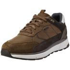【並行輸入品】Geox Men's Sneaker, Dk Oliv