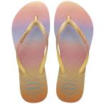 ショッピングhavaianas 【並行輸入品】(ハワイアナス) Havaianas サンダル レディース スリム グラデーション サンダル, レモンイエロー, 7 8 Hava