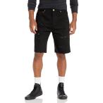 ショッピングLRG 【並行輸入品】LRG Lifted Research Group Men's Shorts, Black Denim, 33