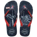 【並行輸入品】(ハワイアナス) Havaianas メンズ トップ マーベル スパイダーマン フリップフロップサンダル ルビーレッド, ルビーレ