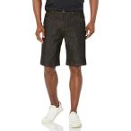 ショッピングLRG 【並行輸入品】LRG Men's True Straight Jean Shorts, Raw Black