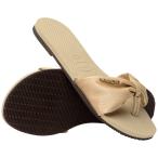 ショッピングhavaianas Havaianas women you st. tropez lush sandal   sand grey   7/8 並行輸入品