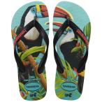 ショッピングhavaianas Havaianas women ipe sandal   white/black   7/8 並行輸入品