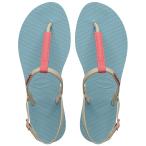 【並行輸入品】Havaianas Women You Rio Flip Flops's T Strap Sandals   Blue Wate