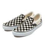 ショッピングVans ヴァンズ スニーカー スリッポン VANS SLIP ON V98CLA　BLACK/WHT/CHK