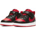 ベビー NIKE ナイキ COURT BOROUGH LOW 2 (TDV) (12-16) ナイキ コート バーロウ LOW 2 TDV BQ5453-007 ABC-MART限定 *007BLACK/UNVRD